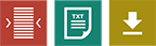 Margins, Text Only and Download image of Recite Me buttons