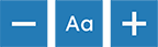 Text Size and Font image of Recite me buttons