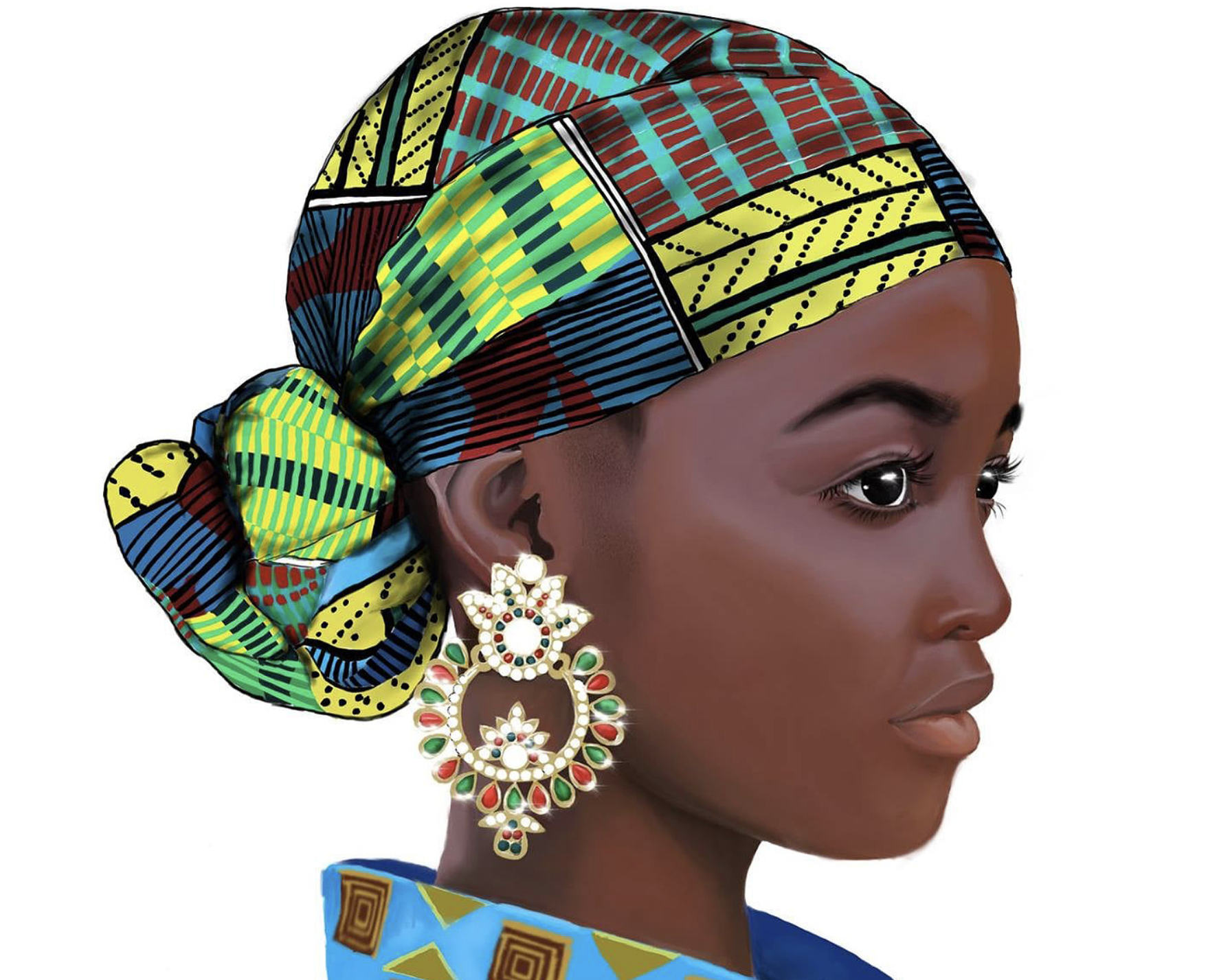 Jannely Boumpoutou African Portrait