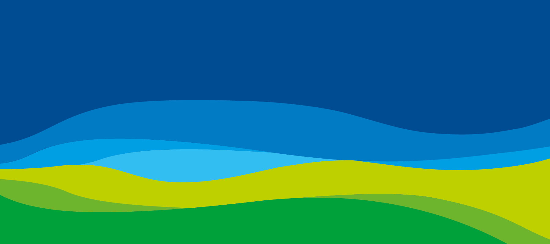 Blue background with RuTC logo wave on right corner