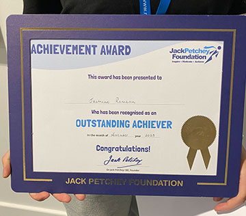 Jack Petchey Award