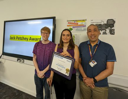 Jack Petchey Media Winner
