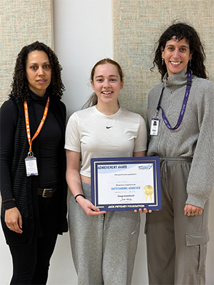 Jack Petchey Award Nichole, Sophie & Delicia