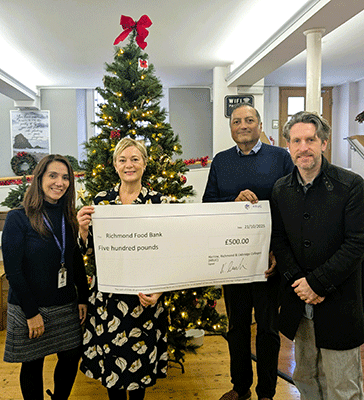 Richmond Food Bank Donation 2025